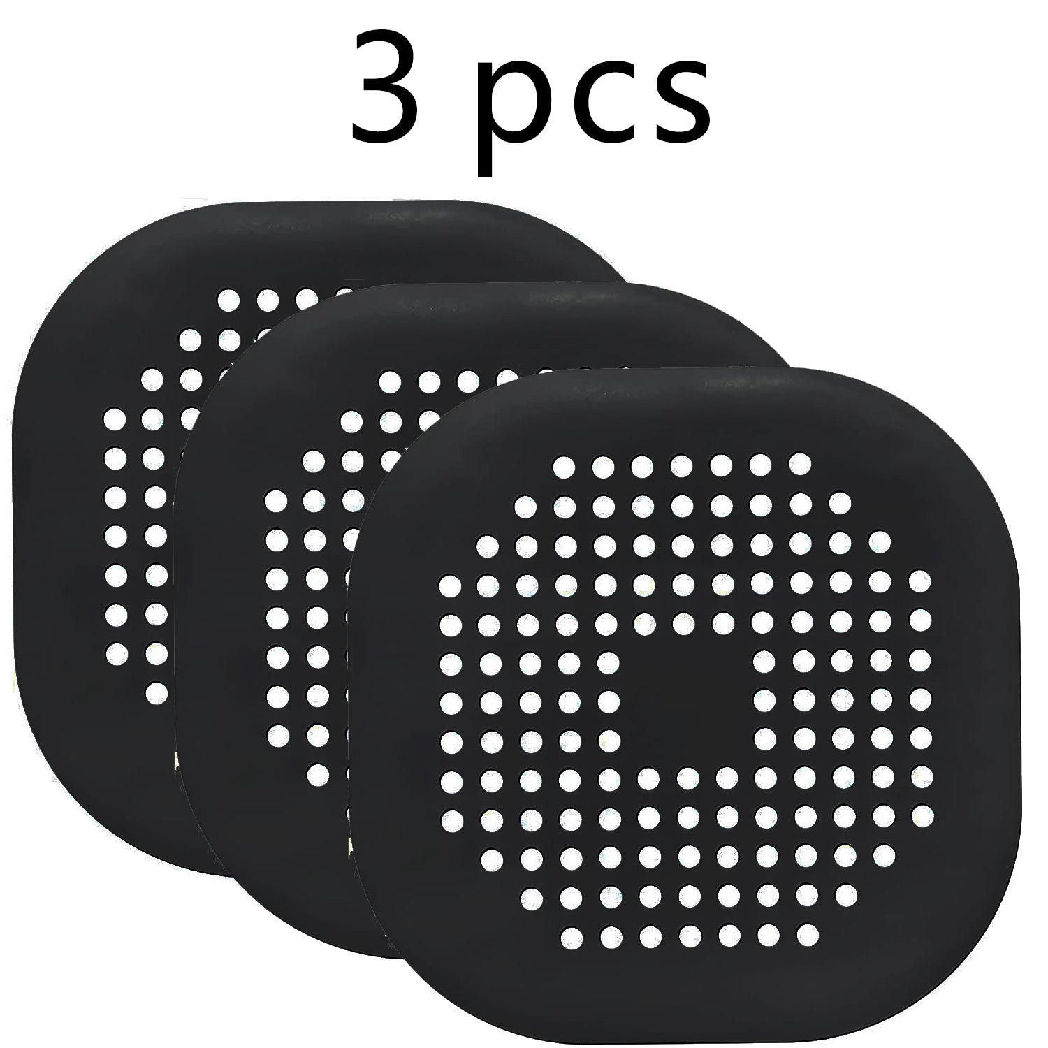 1pc or 4pcs Silicone Bathroom & Kitchen Drain Protector - Anti-Clog Shower Tub Floor Drain Plug, Non-Slip Bathroom Sink Drain Cover, Easy-Clean Drain Filter for Bathtub, Shower, Sink - Prevents Hair Clogs, Debris Buildup - Ba