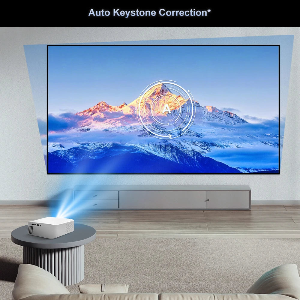 Touyinger L9 Portable Mini Projector  FHD 1080P Full HD Beam 4K Video WiFi Movie Home Theater