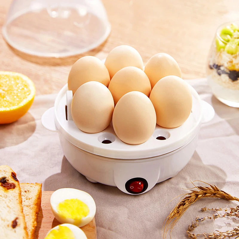 Electric Eggs Cooker, Rapid Multifunctional Mini Eggs Cooker Boiler For Poached Eggs, Scrambled Eggs, Omelets, Auto Shut