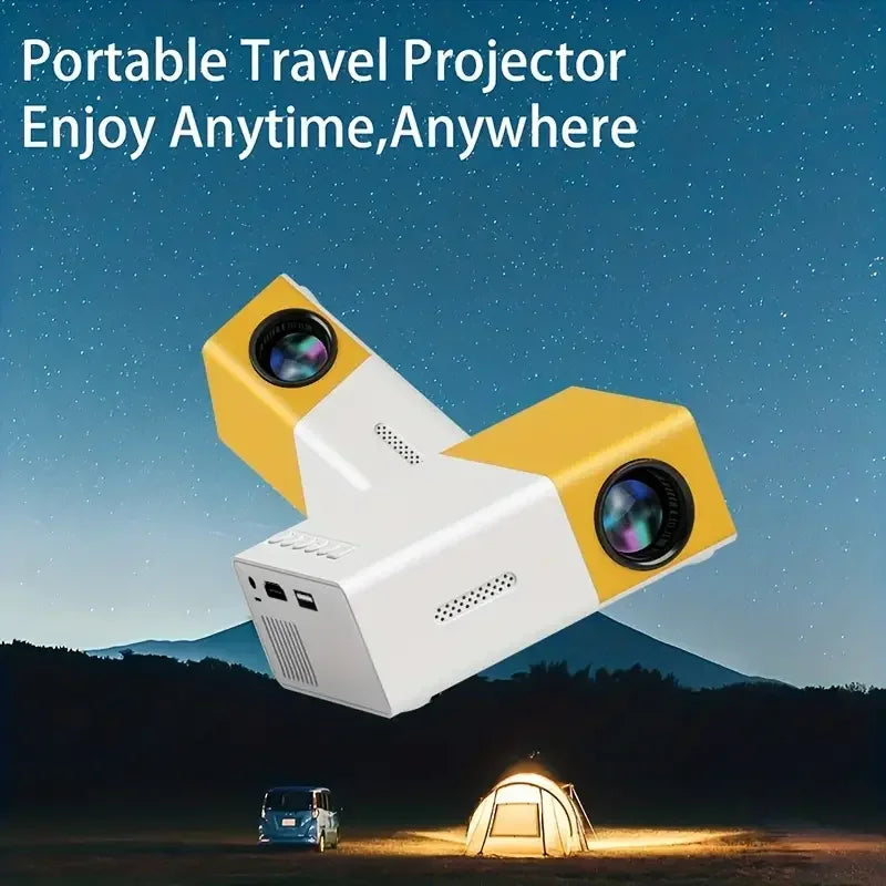 Mini proyector LED portátil YG300, compatible con com HDMI, USB, TF audio, casa leitor multimitídia, inteligente,portátil,viagem