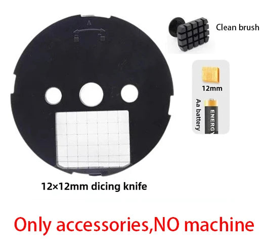 110V/220V Commercial Vegetable Cutter 3 in 1 Automatic Multifunctional Electric Slicing Shredding Dicing Vegetable Fruit Radish