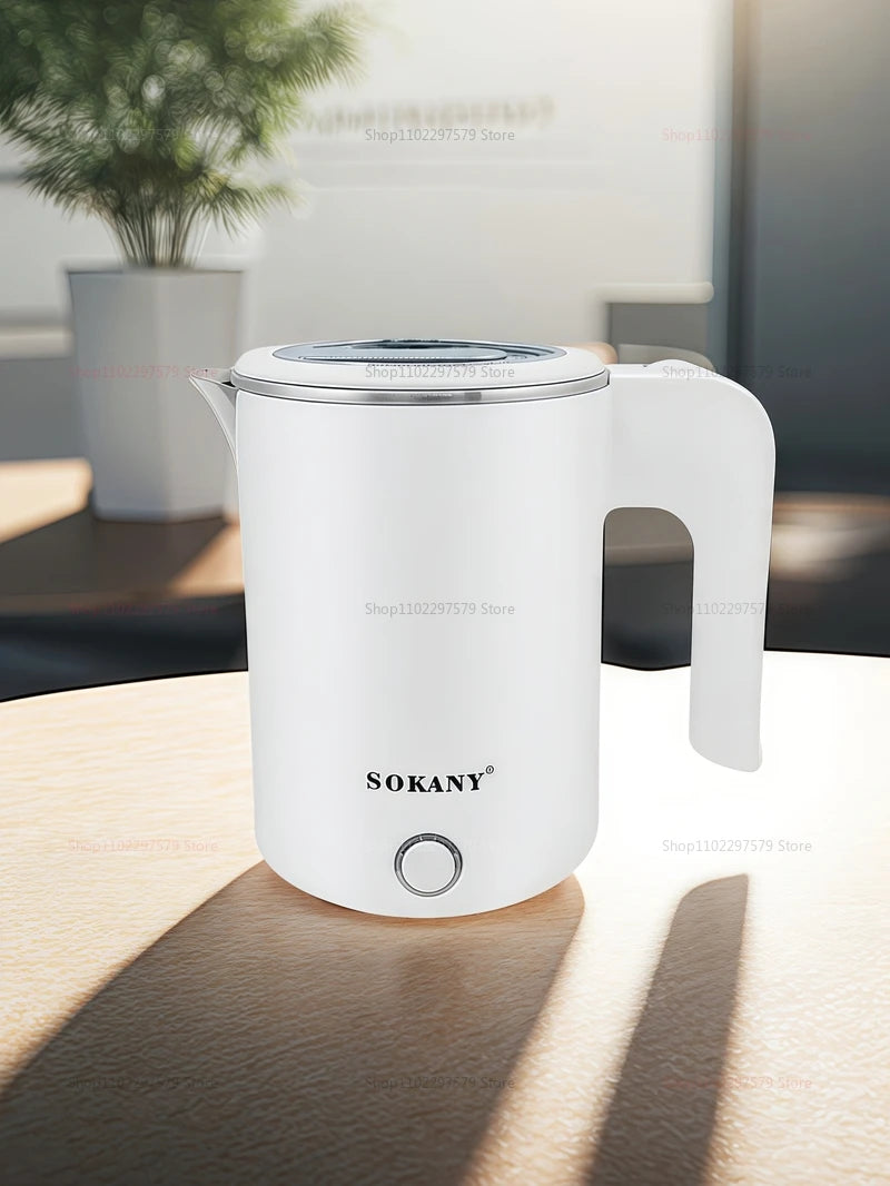 Travel Electric Kettle 500ML Stainless Steel Portable Water Boiler for Tea Coffee Home Kitchen Electric Teapot Smart Kettle