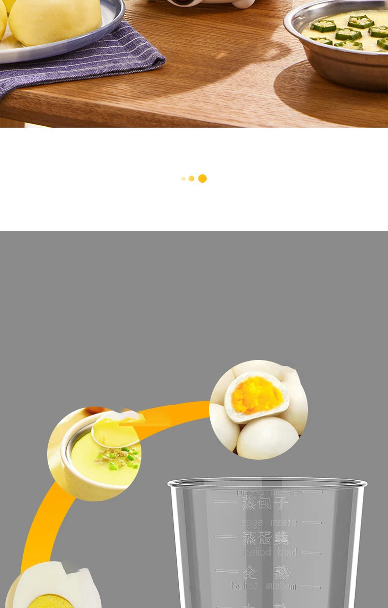 Electric Eggs Cooker, Rapid Multifunctional Mini Eggs Cooker Boiler For Poached Eggs, Scrambled Eggs, Omelets, Auto Shut