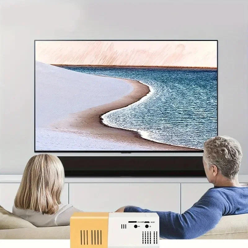 Mini proyector LED portátil YG300, compatible con com HDMI, USB, TF audio, casa leitor multimitídia, inteligente,portátil,viagem