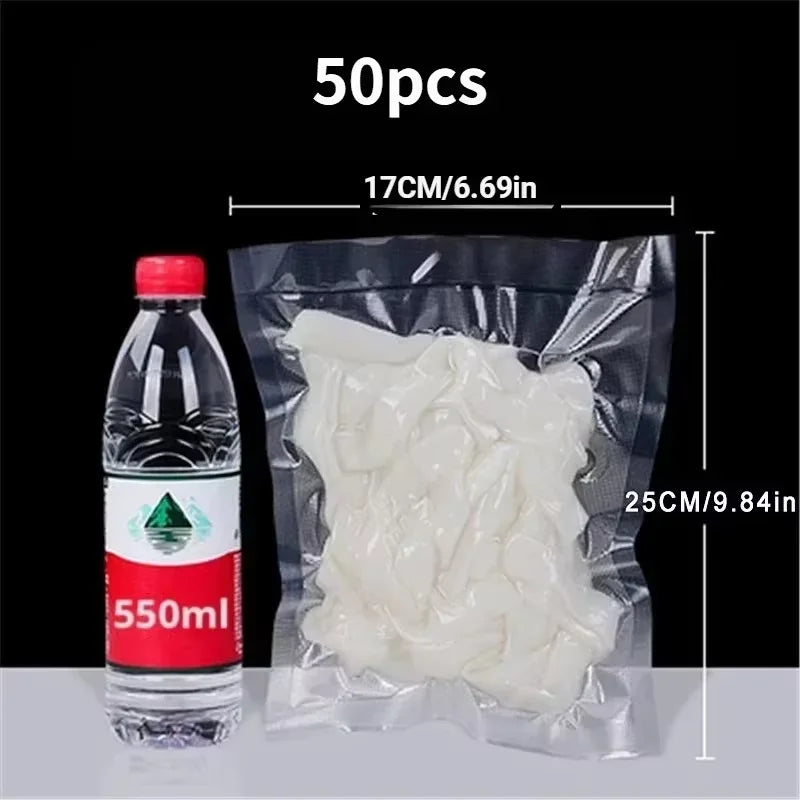 Patterned Mesh Vacuum Food Packaging Pump Sealable Plastic Bags Household Fresh Keeping Bags for Sealing Machine Compression