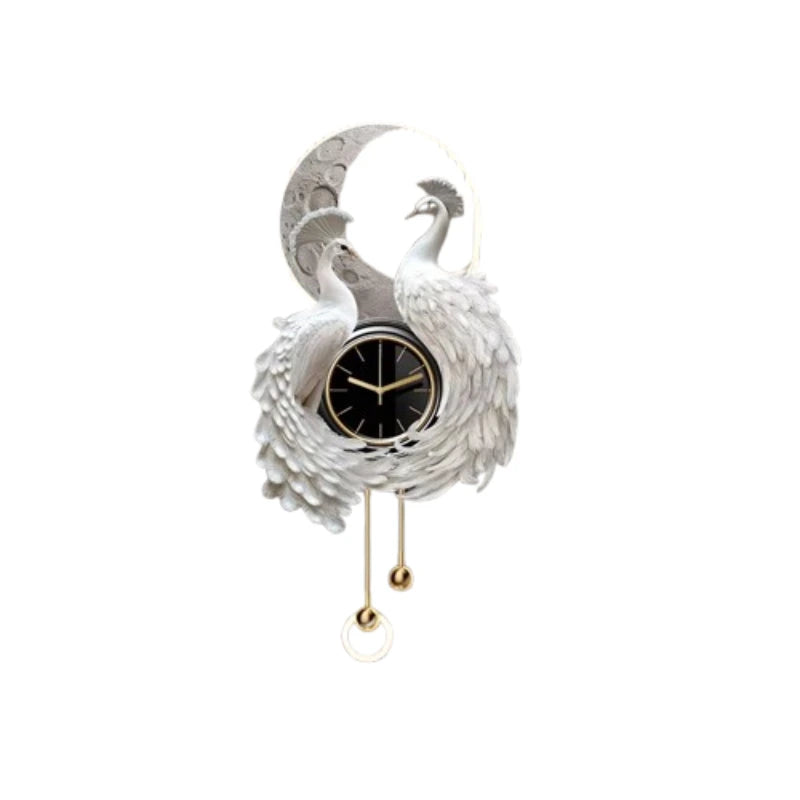 Luminous Glass Wall Clocks Art Pendulum Gold Horloge Wall Clocks Murale Design Reloj De Cocina De Pared Living Room Furniture