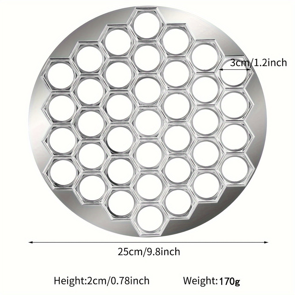 37 Holes Silvery Wonton Mold